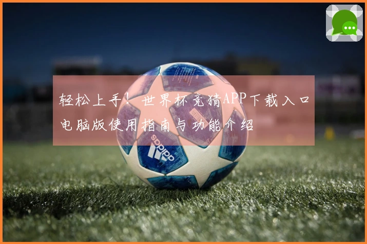 轻松上手！世界杯竞猜APP下载入口电脑版使用指南与功能介绍