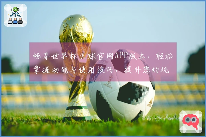 畅享世界杯买球官网APP版本，轻松掌握功能与使用技巧，提升您的观赛体验